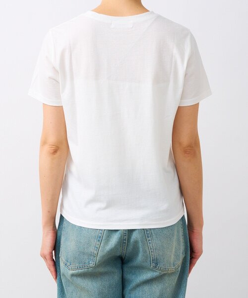 RIVE DROITE(リヴドロワ)の「【接触冷感】CURIOUS Tee(Tシャツ/カットソー・レディース・オフホワイト/ブラウン/ブラック・FREE)」の14枚目の写真