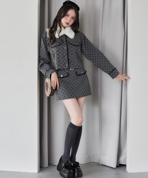 one after another NICE CLAUP（ワンアフターアナザーナイスクラップ）の「ハートスウェードショルダーバッグ（ショルダーバッグ・レディース・サックスブルー/ブラウン/ベージュ・FREE）」の19枚目の写真