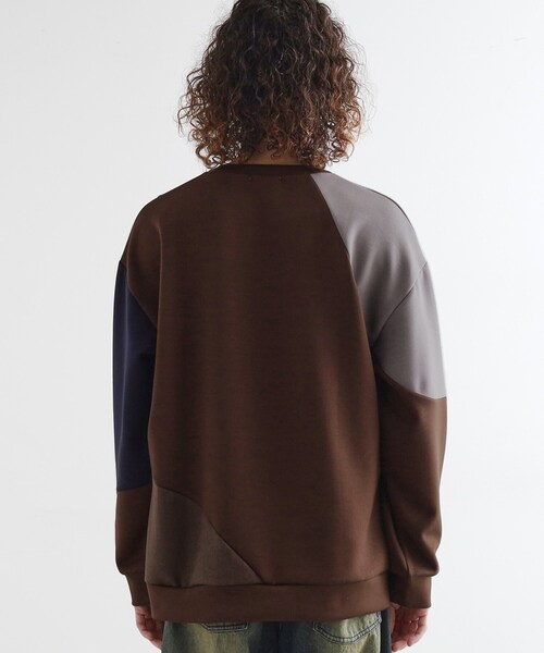 tk.TAKEO KIKUCHI（ティーケータケオキクチ）の「ヘリンボーンカーブスイッチカットソー（スウェット・メンズ・ホワイト/ブラック/ブラウン系その他・02/03）」の20枚目の写真