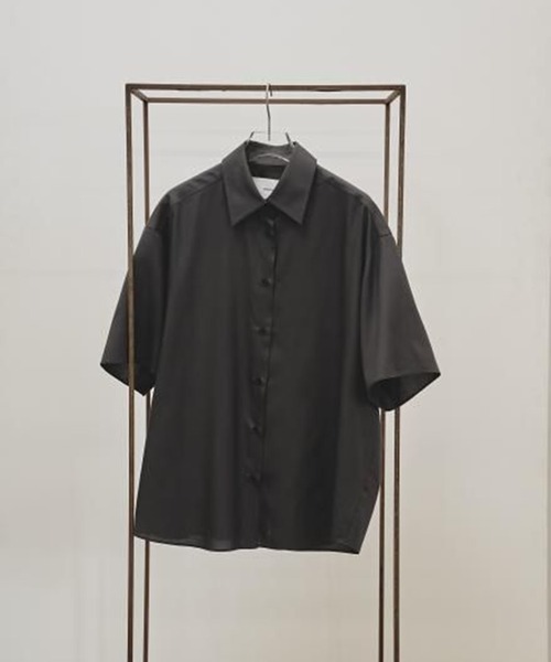 TODAYFUL/トゥデイフル】Silk100％ Harfsleeve Shirts/シルク100