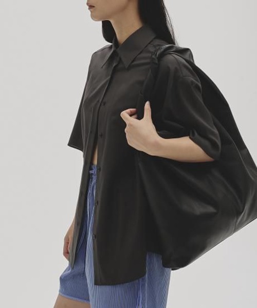 トップス Silk100% Halfsleeve Shirts todayful Silk100% Halfsleeve Shirts（シャツ/ブラウス）｜TODAYFUL