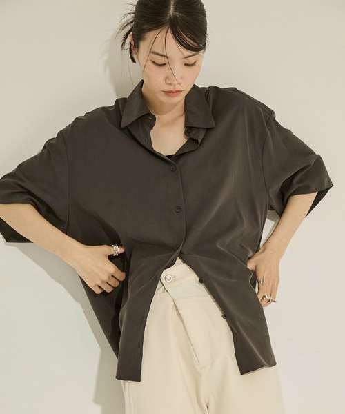 お値下げ‼️TODAYFUL Silk100% Halfsleeve Shirts TODAYFUL(トゥデイフル) / Life's online store（ライフズ