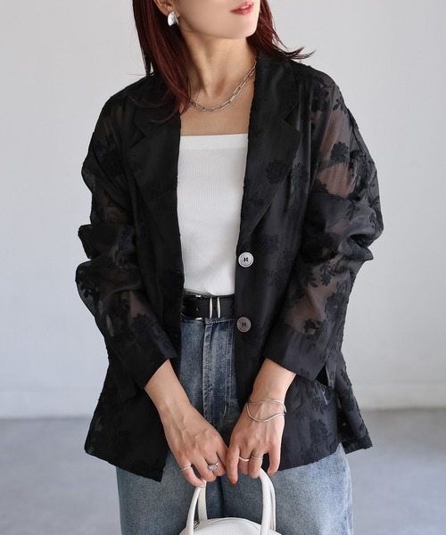 デペトリロ　ブルー　リネン　ジャケット　48 夏用 4 Colors Chambray Washable Wool Prime-Over Tailored Jacket