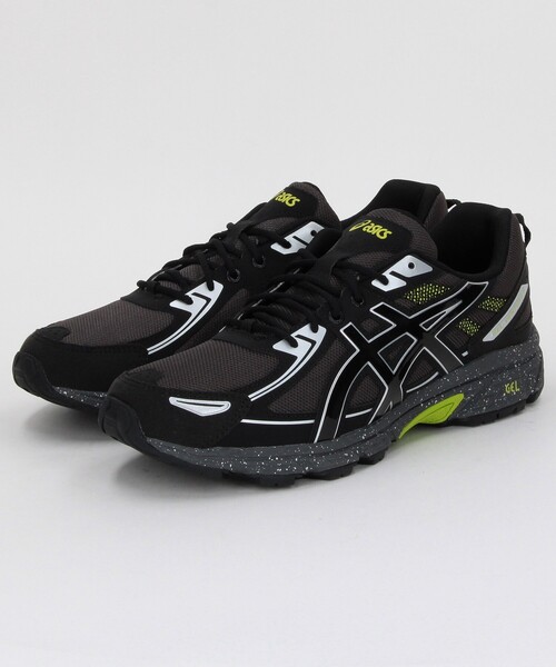 ASICS GEL-Venture 6 ブラックスニーカー 28cm GEL-VENTURE 6 | BLACK/BLACK | スポーツスタイル メンズ