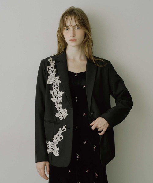 美品⭐️vivienne westwood ねじれ　ジャケット　アシンメトリー オリジナルレースアシンメトリージャケット（テーラードジャケット