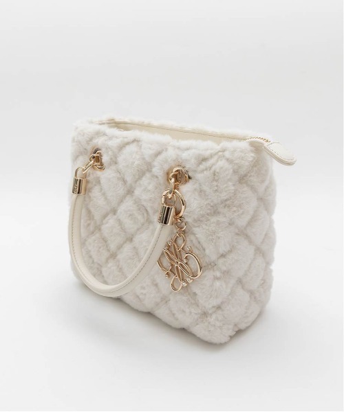 2WAY ファーキルティングハンドバッグ（ハンドバッグ）｜RANDA（ランダ