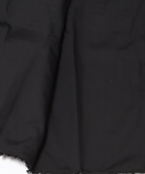 StyleSea（スタイルシー）の「フリンジミックスベスト（シャツ/ブラウス・レディース・オフホワイト/ブラック・FREE）」の4枚目の写真