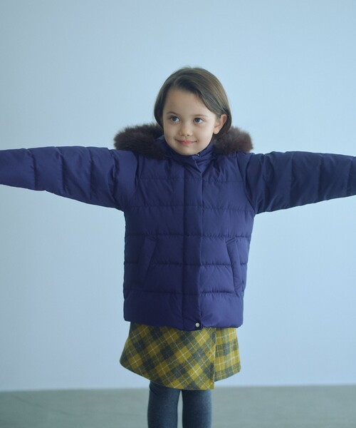 GIRLSダウンコート / キッズ 100cm-130cm（ダウンジャケット/コート