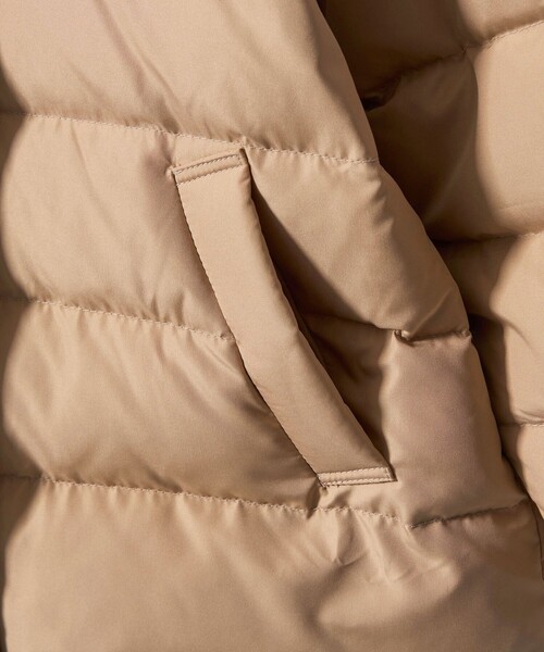 green label relaxing（グリーンレーベルリラクシング）の「GIRLSダウンコート / キッズ 100cm-130cm（ダウンジャケット/コート・キッズ・ダークグレー/ベージュ/ネイビー・100cm/110cm/120cm/130cm）」の20枚目の写真