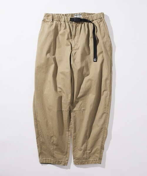 FREAK'S STORE(フリークスストア)の「限定展開 FREAK'S STORE OUTDOORS/フリークスアウトドアーズ ワイドシルエット ガーメントダイ クライミングパンツ(その他パンツ・メンズ・ベージュ/ブラック/オリーブ/チャコールグレー・SMALL/MEDIUM/LARGE)」の7枚目の写真