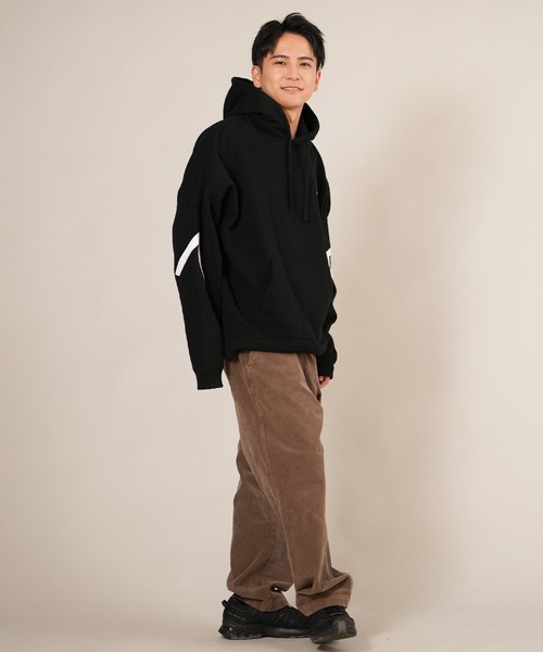 RVCA(ルーカ)の「RVCA/ルーカ BACK SIDE ARCH RVCA HD パーカー BF042-015(パーカー・メンズ・オートミール/ブラウン系カモフラージュ/ヘザーグレー/ブラック×ホワイト・M/S/L)」の10枚目の写真