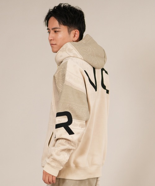 RVCA(ルーカ)の「RVCA/ルーカ BACK SIDE ARCH RVCA HD パーカー BF042-015(パーカー・メンズ・オートミール/ブラウン系カモフラージュ/ヘザーグレー/ブラック×ホワイト・M/S/L)」の16枚目の写真