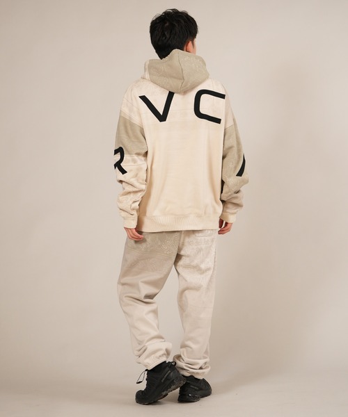 RVCA(ルーカ)の「RVCA/ルーカ BACK SIDE ARCH RVCA HD パーカー BF042-015(パーカー・メンズ・オートミール/ブラウン系カモフラージュ/ヘザーグレー/ブラック×ホワイト・M/S/L)」の19枚目の写真