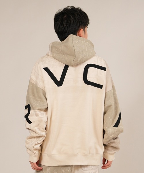 RVCA(ルーカ)の「RVCA/ルーカ BACK SIDE ARCH RVCA HD パーカー BF042-015(パーカー・メンズ・オートミール/ブラウン系カモフラージュ/ヘザーグレー/ブラック×ホワイト・M/S/L)」の17枚目の写真