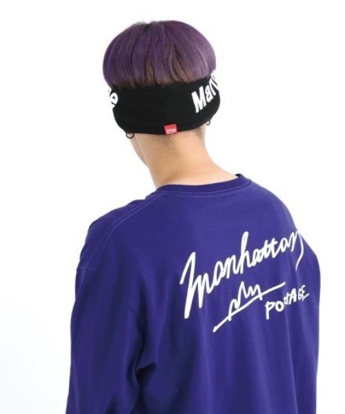 Manhattan Portage(マンハッタンポーテージ)の「Manhattan Portage/マンハッタンポーテージ ヘッドバンド PRINT HEAD BAND MP300(ヘアバンド・メンズ・ブラック×ホワイト/グレー/レッド・FREE)」の11枚目の写真