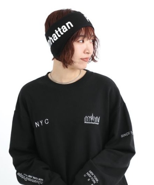 Manhattan Portage(マンハッタンポーテージ)の「Manhattan Portage/マンハッタンポーテージ ヘッドバンド PRINT HEAD BAND MP300(ヘアバンド・メンズ・ブラック×ホワイト/グレー/レッド・FREE)」の12枚目の写真