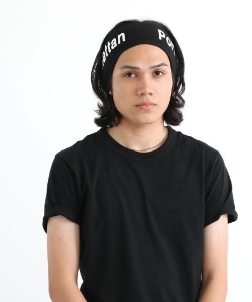 Manhattan Portage(マンハッタンポーテージ)の「Manhattan Portage/マンハッタンポーテージ ヘッドバンド PRINT HEAD BAND MP300(ヘアバンド・メンズ・ブラック×ホワイト/グレー/レッド・FREE)」の15枚目の写真