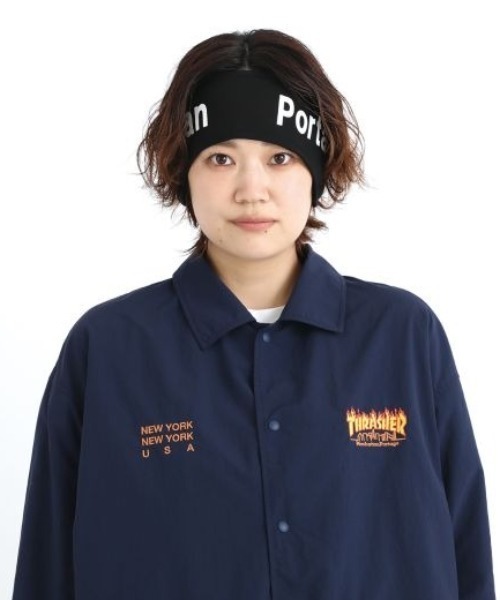 Manhattan Portage(マンハッタンポーテージ)の「Manhattan Portage/マンハッタンポーテージ ヘッドバンド PRINT HEAD BAND MP300(ヘアバンド・メンズ・ブラック×ホワイト/グレー/レッド・FREE)」の16枚目の写真