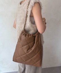 DouDou | キルティングチェーンショルダー(ショルダーバッグ)