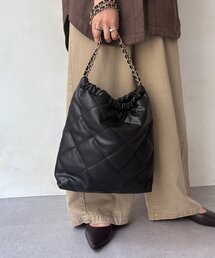 DouDou | キルティングチェーンショルダー(ショルダーバッグ)