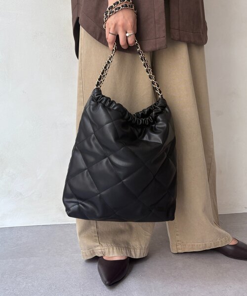セール】キルティングチェーンショルダー（ショルダーバッグ）｜DouDou