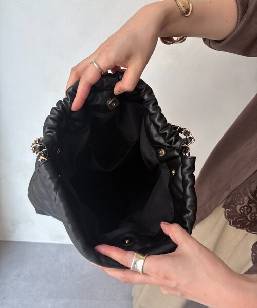 セール】キルティングチェーンショルダー（ショルダーバッグ）｜DouDou