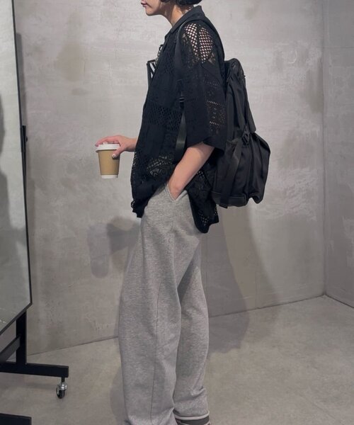 BURLAPOUTFITTER×ear】約16リットルの大容量/撥水/ユニセックス/レザー