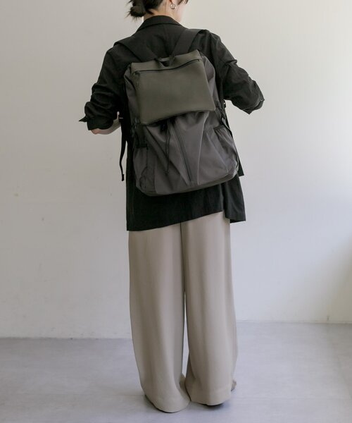 BURLAPOUTFITTER×ear】約16リットルの大容量/撥水/ユニセックス/レザー