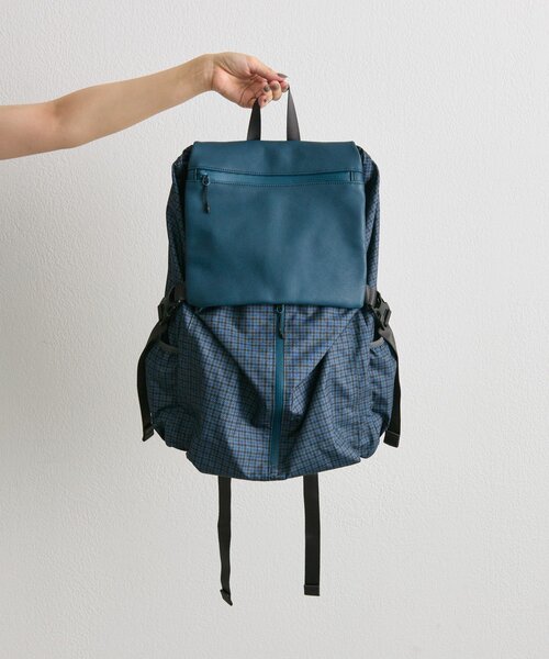 BURLAPOUTFITTER×ear】約16リットルの大容量/撥水/ユニセックス/レザー