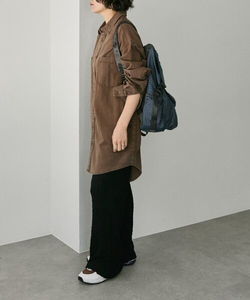 【BURLAPOUTFITTER×ear】☆レザーコンビライトリュック☆ブラック ear PAPILLONNER｜【BURLAPOUTFITTER×ear】レザーコンビライト