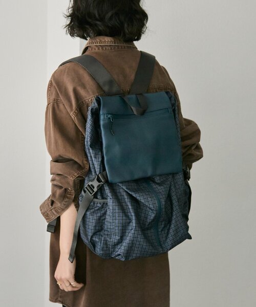 【未使用・タグ付】ear PAPILLONNER/イアパピヨネ　ラップコート BURLAPOUTFITTER×ear】約16リットルの大容量/撥水/ユニセックス