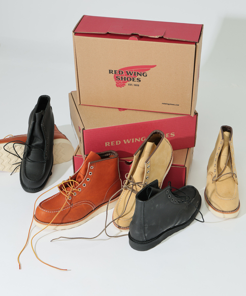 RED WING（レッドウィング）の「RED WING / レッドウイング 6インチ クラシックモック ＃0875（その他シューズ・メンズ・オレンジ・75/70/100/95/90/85/80）」の2枚目の写真