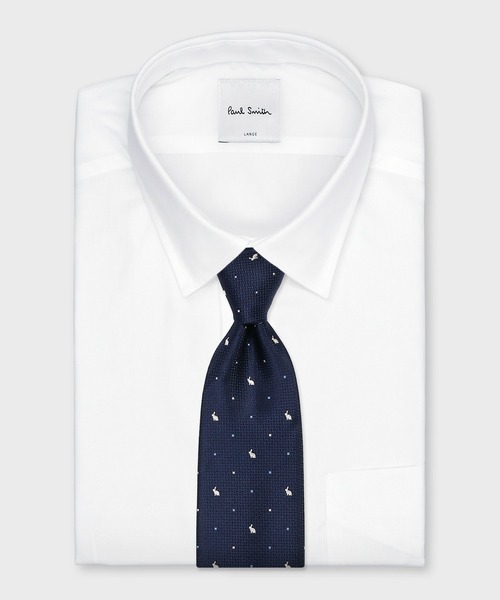 Paul Smith(ポールスミス)の「ラビット&ドット タイ【250055 552MJ】(ネクタイ・メンズ・ブルー/レッド/ネイビー/ダークグリーン・FREE)」の8枚目の写真