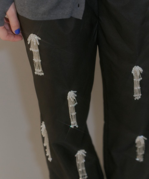 yae（ヤエ）の「Jellyfish bijoux pants / ジェリーフィッシュビジューパンツ（その他パンツ・レディース・ブラック・36/38）」の17枚目の写真
