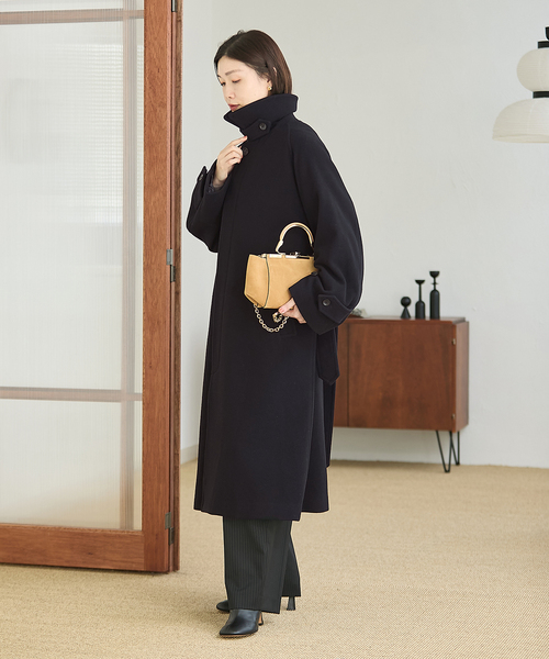 追加》モッサ/GIOLICAチェックバルカラーコート（その他アウター