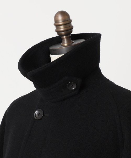 定価62,700円 サイズ2 ラウンジリザード　バルカラー コート CITY ステンカラーコート コート BALCOLLAR COAT/オーバーサイズ
