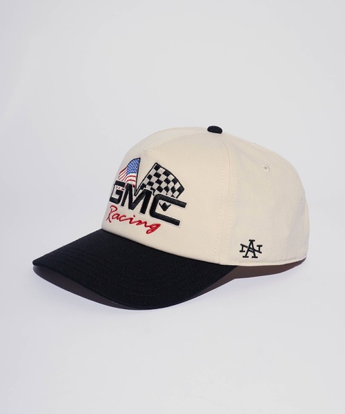 AMERICAN NEEDLE(アメリカンニードル)の「AMERICAN NEEDLE/アメリカンニードル レーシングロゴキャップ(キャップ・メンズ・ホワイト×レッド/ホワイト×ブルー/ホワイト×ブラック/アイボリー・ONE SIZE)」の5枚目の写真