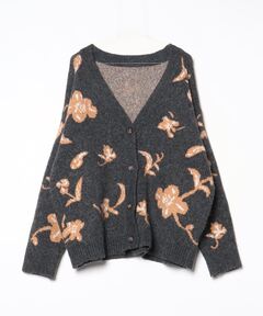 新品　go slow caravan レオパードゲッコー シャギーカーディガン go slow caravan レオパードゲッコーシャギーカーディガン【WEB
