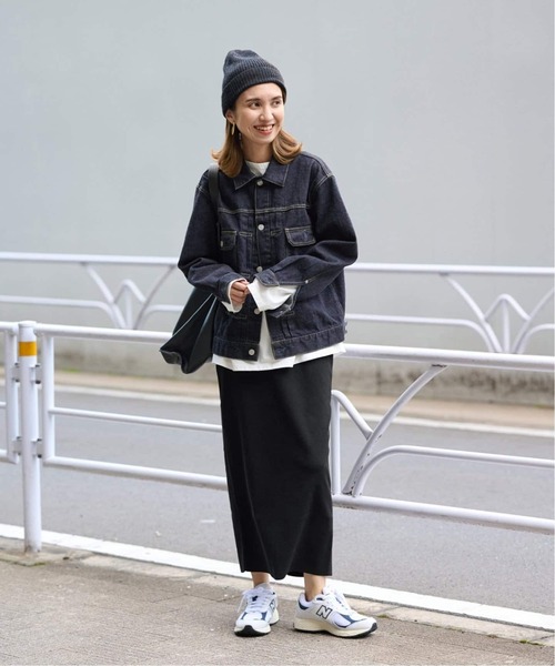 FRAMeWORK（フレームワーク）の「≪追加≫総針タイトスカート（スカート・レディース・ネイビー/ブラック/チャコールグレー/グリーン・36/38/40）」の9枚目の写真