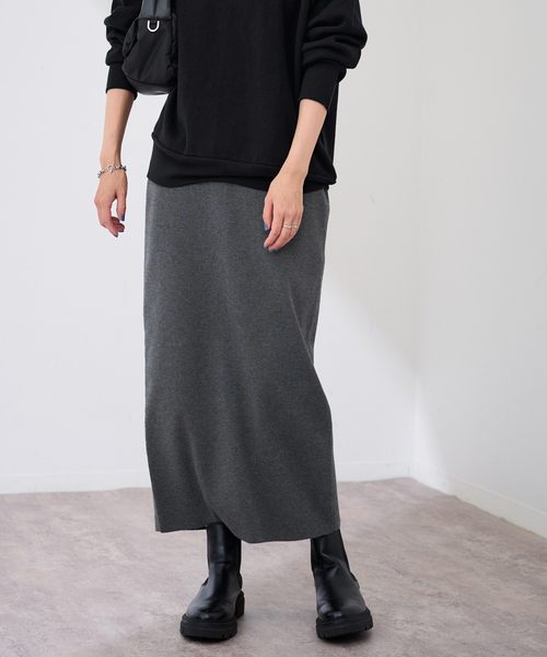 専用　FRAMeWORK 総針スカート　ニットスカート 専用 FRAMeWORK 総針スカート ニットスカート