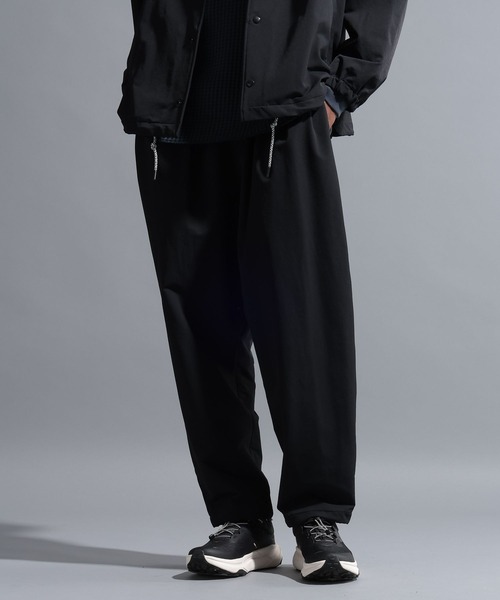 NUMERALS（ヌメラルズ）の「【NUMERALS】起毛ワイドイージーパンツ（その他パンツ・メンズ・ネイビー/ブラック/ベージュ・LARGE/MEDIUM）」の8枚目の写真