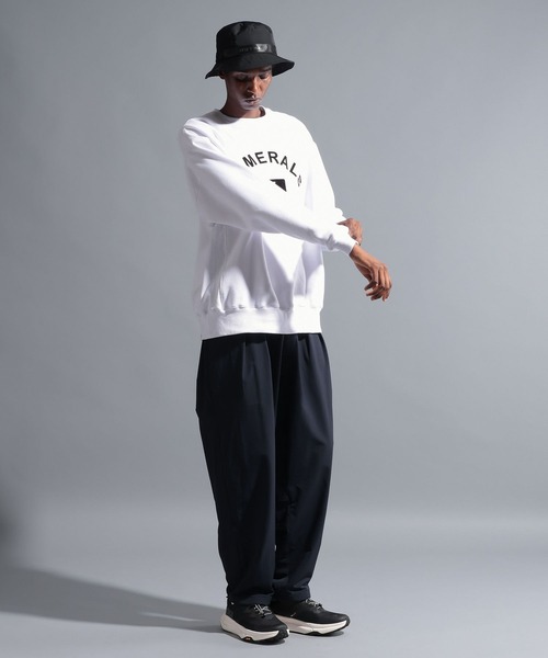 NUMERALS（ヌメラルズ）の「【NUMERALS】起毛ワイドイージーパンツ（その他パンツ・メンズ・ネイビー/ブラック/ベージュ・LARGE/MEDIUM）」の12枚目の写真