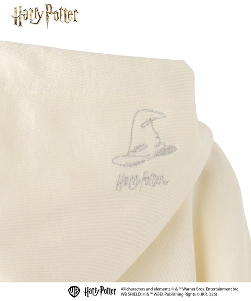 EASTBOY(イーストボーイ)の「パーカ 裏毛 HarryPotter ハリーポッター HOGWARTS ホグワーツ(パーカー・レディース・ブルー系/エンジ/ダークグリーン系/オフホワイト・13号/9号/11号)」の6枚目の写真