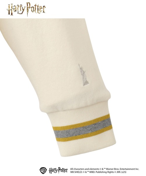 EASTBOY(イーストボーイ)の「パーカ 裏毛 HarryPotter ハリーポッター HOGWARTS ホグワーツ(パーカー・レディース・ブルー系/エンジ/ダークグリーン系/オフホワイト・13号/9号/11号)」の7枚目の写真