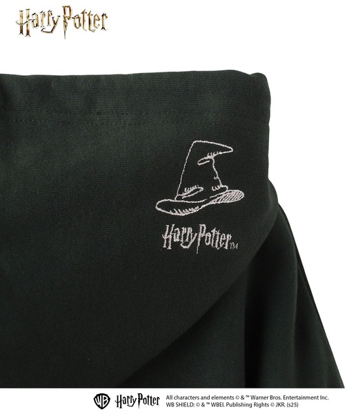 EASTBOY(イーストボーイ)の「パーカ 裏毛 HarryPotter ハリーポッター HOGWARTS ホグワーツ(パーカー・レディース・ブルー系/エンジ/ダークグリーン系/オフホワイト・13号/9号/11号)」の9枚目の写真