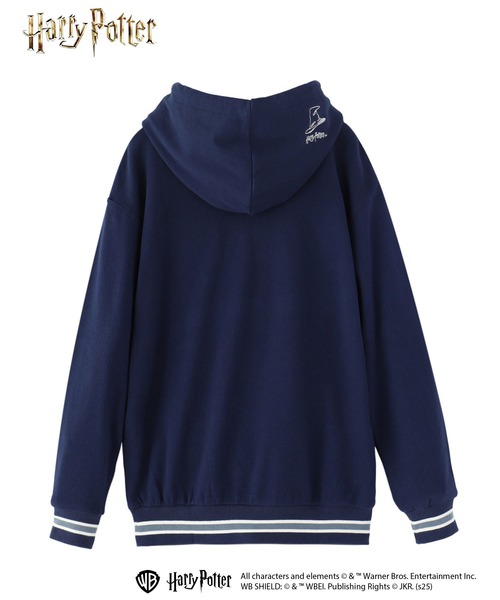 EASTBOY(イーストボーイ)の「パーカ 裏毛 HarryPotter ハリーポッター HOGWARTS ホグワーツ(パーカー・レディース・ブルー系/エンジ/ダークグリーン系/オフホワイト・13号/9号/11号)」の11枚目の写真