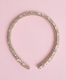 Zoule（ゾーラ）の「Zoule ゾーラ：embroidery　band5　フラワー刺繍　カチューシャ（カチューシャ・キッズ）」