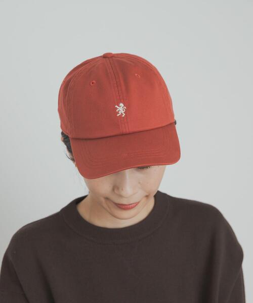 GYMPHLEX(ジムフレックス)の「GYMPHLEX 6PANEL CAP(キャップ・レディース・ライトカーキ/グレー/オレンジ系その他/ネイビー・ONE)」の4枚目の写真