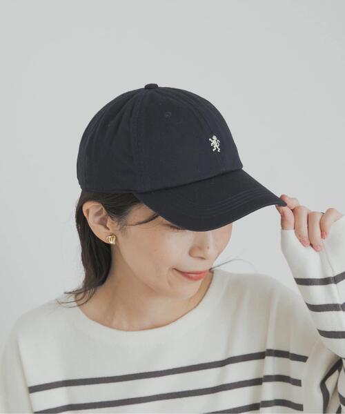 GYMPHLEX(ジムフレックス)の「GYMPHLEX 6PANEL CAP(キャップ・レディース・ライトカーキ/グレー/オレンジ系その他/ネイビー・ONE)」の9枚目の写真