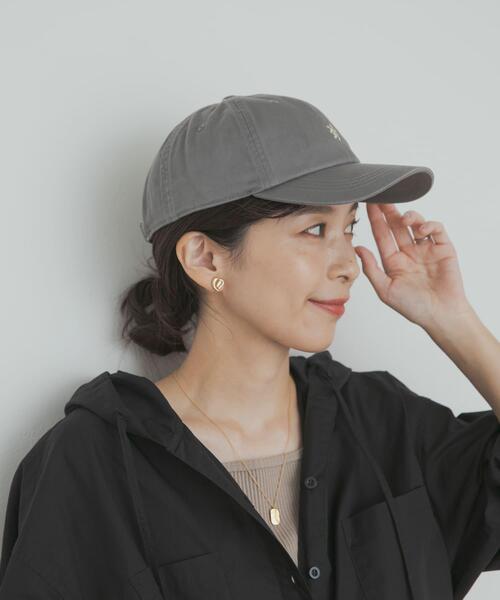 GYMPHLEX(ジムフレックス)の「GYMPHLEX 6PANEL CAP(キャップ・レディース・ライトカーキ/グレー/オレンジ系その他/ネイビー・ONE)」の15枚目の写真